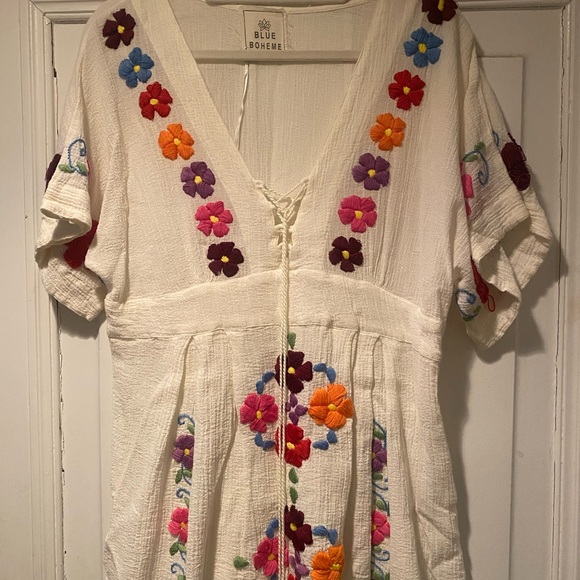 BOHO Short Dress by Blue Boheme - Picture 3 of 7